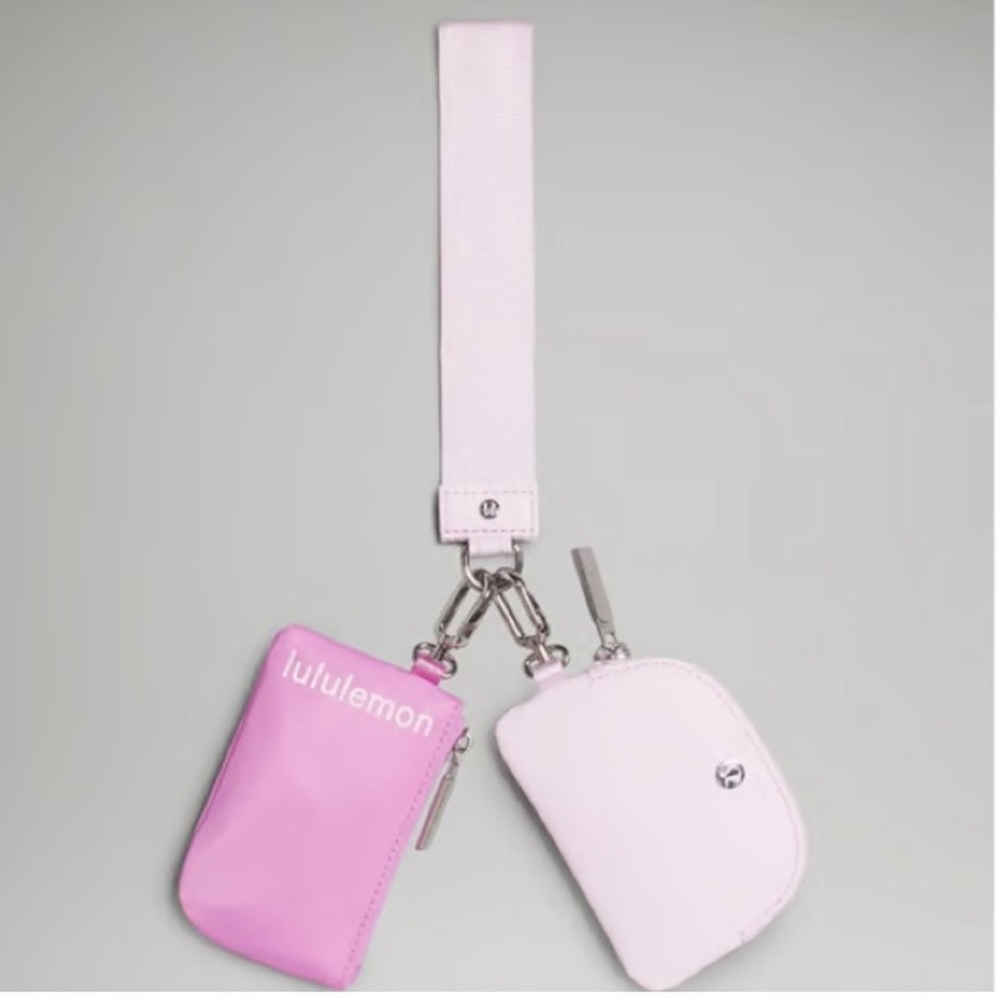Lululemon dual pouch wristlet